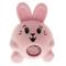 3.25" Pink Bunny Glitter Squishy Toy by Creatology™